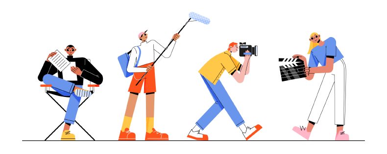 film makers making films